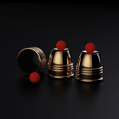 Cups And Balls Set by Bluether Magic And Raphael