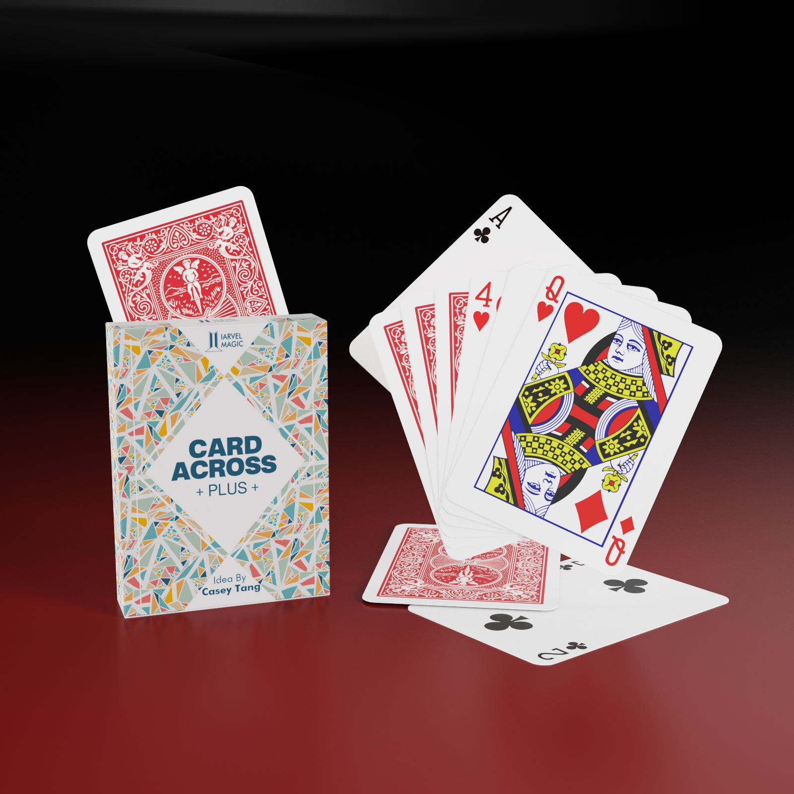 Card Across Plus by Casey Tang & IARVEL MAGIC
