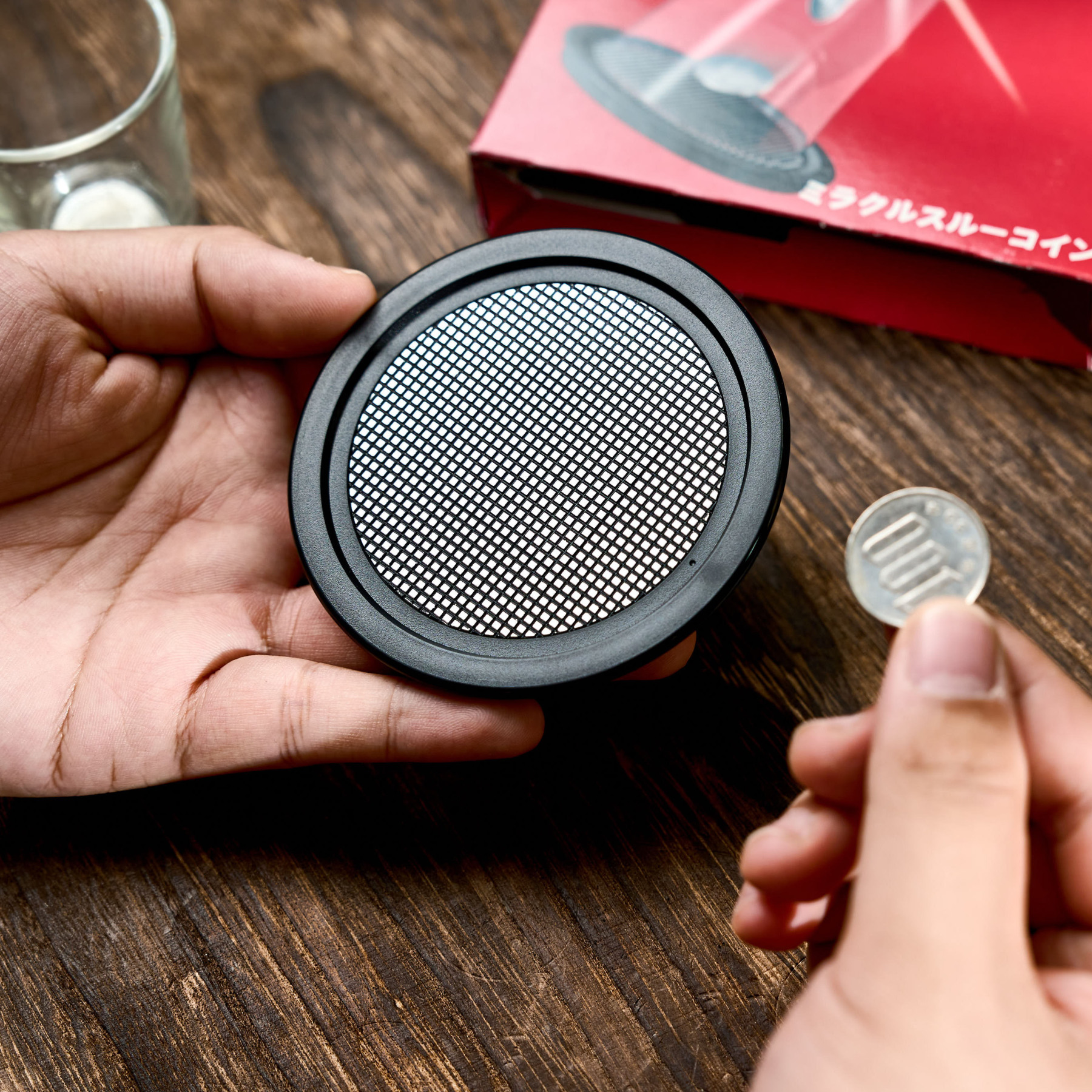 Miracle Thru Coin by Tenyo Magic