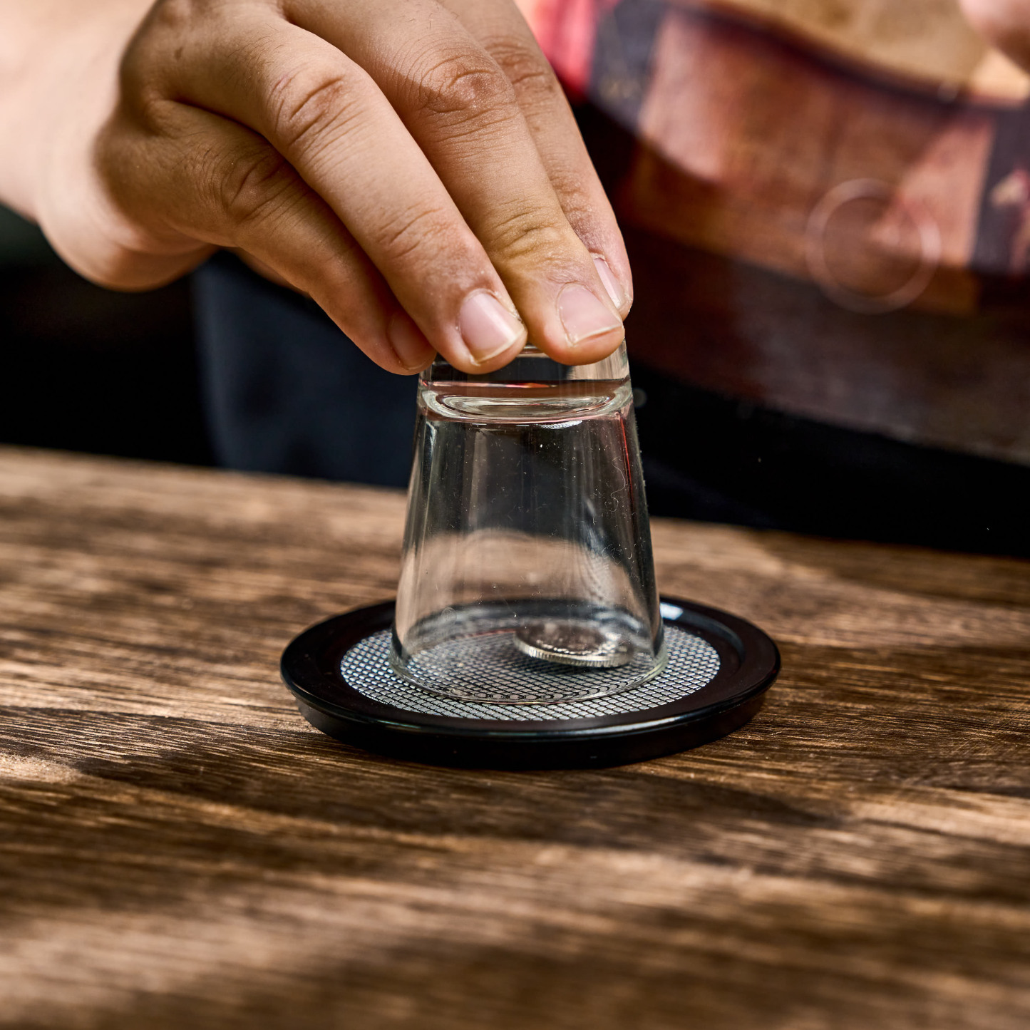 Miracle Thru Coin by Tenyo Magic