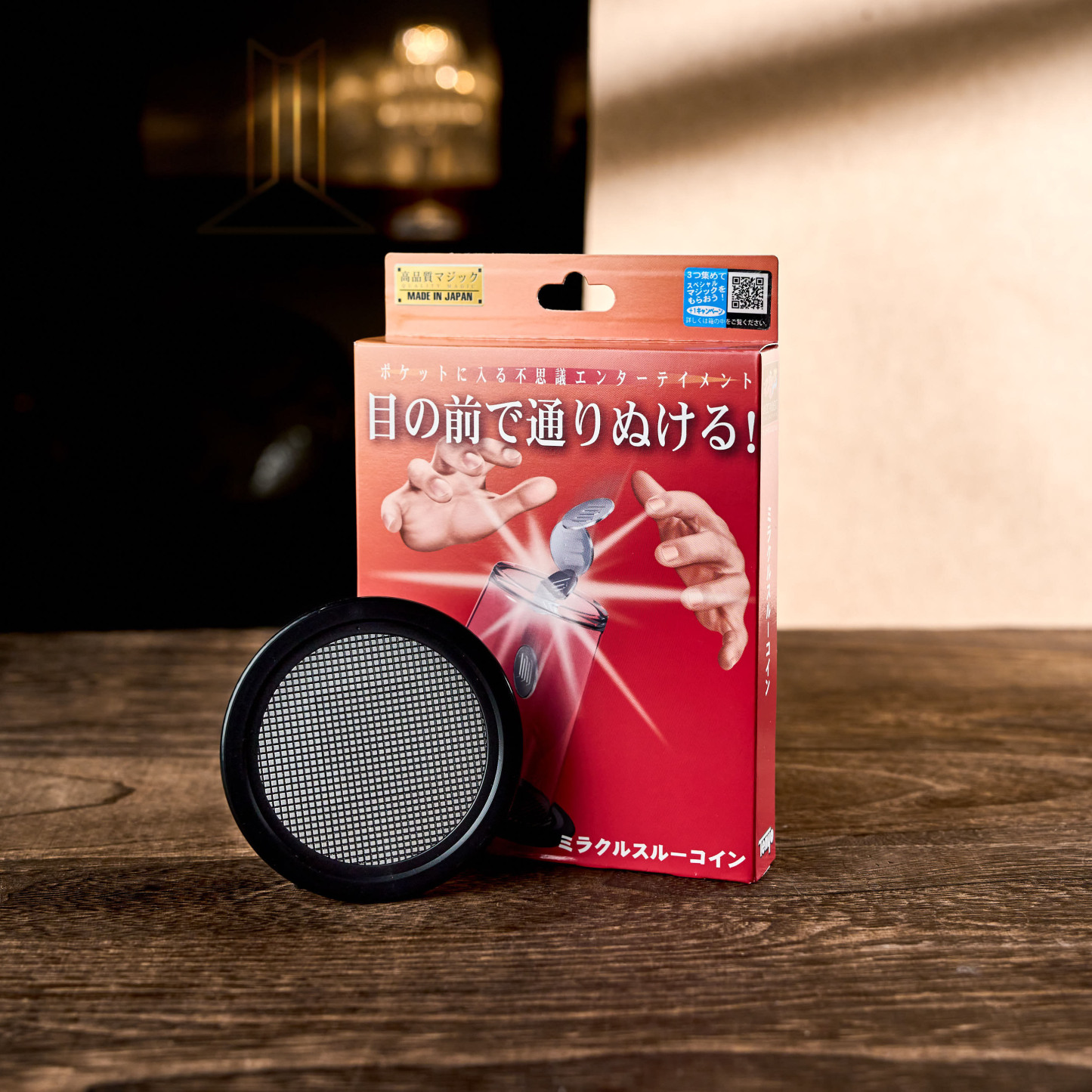 Miracle Thru Coin by Tenyo Magic