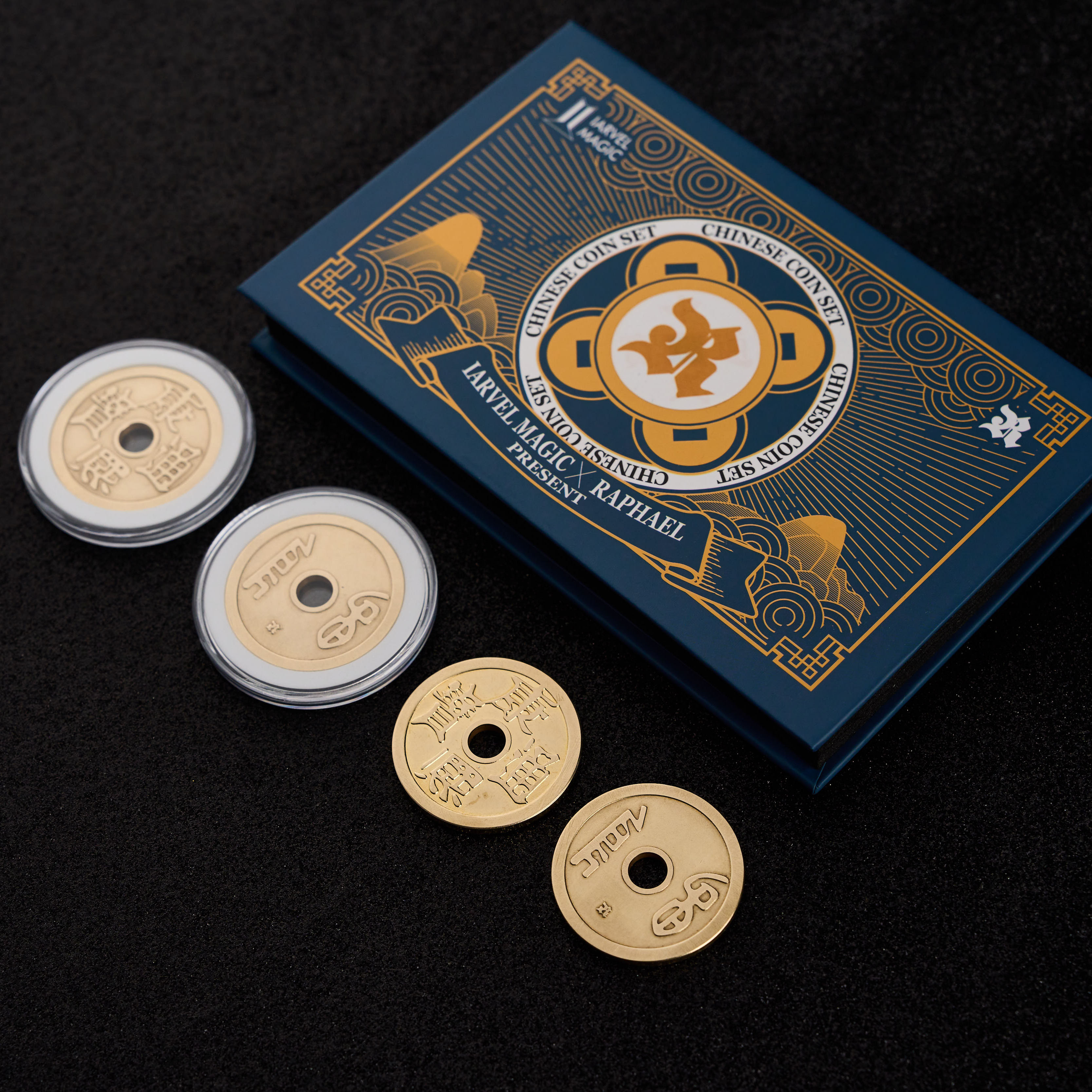 Chinese Coin Set 両面古銭 by Iarvel magic & Raphael