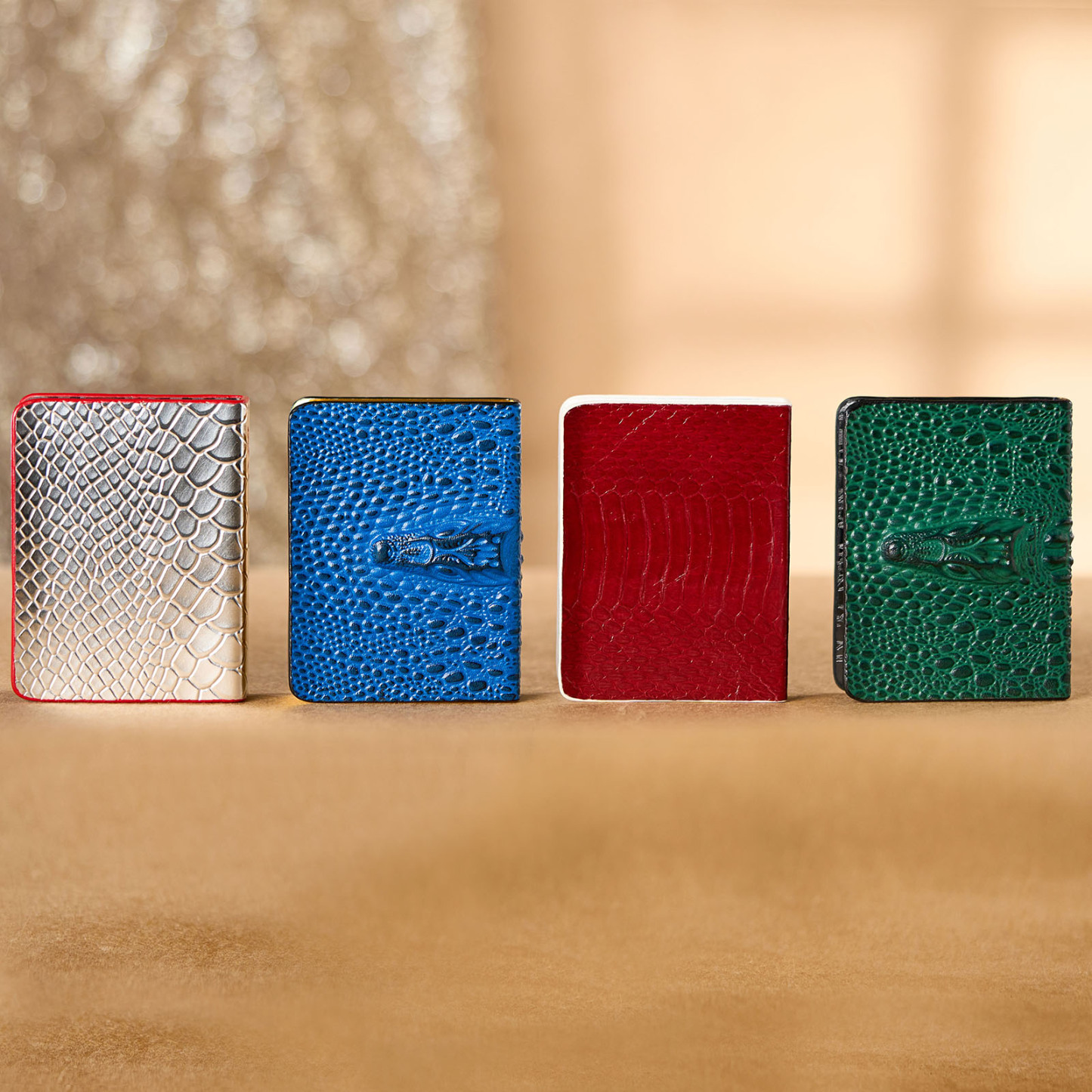 Crocodile Skin Playing Card Clip by Monster Card