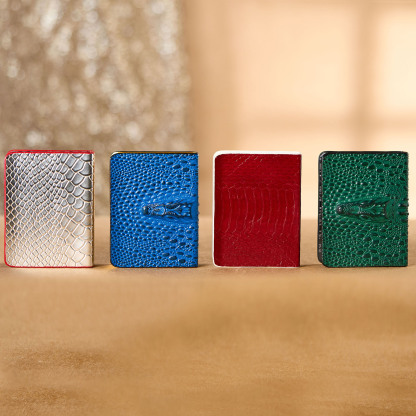 Crocodile Skin Playing Card Clip by Monster Card