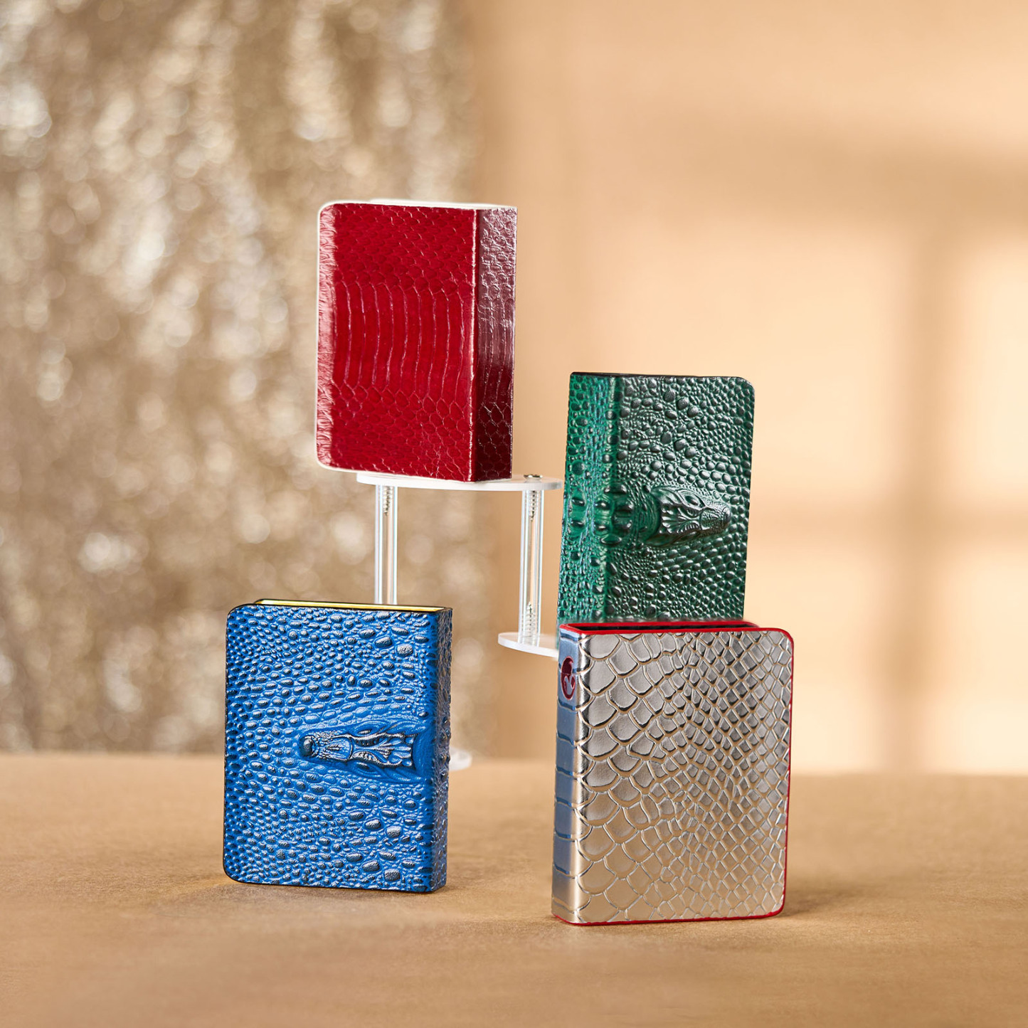 Crocodile Skin Playing Card Clip by Monster Card