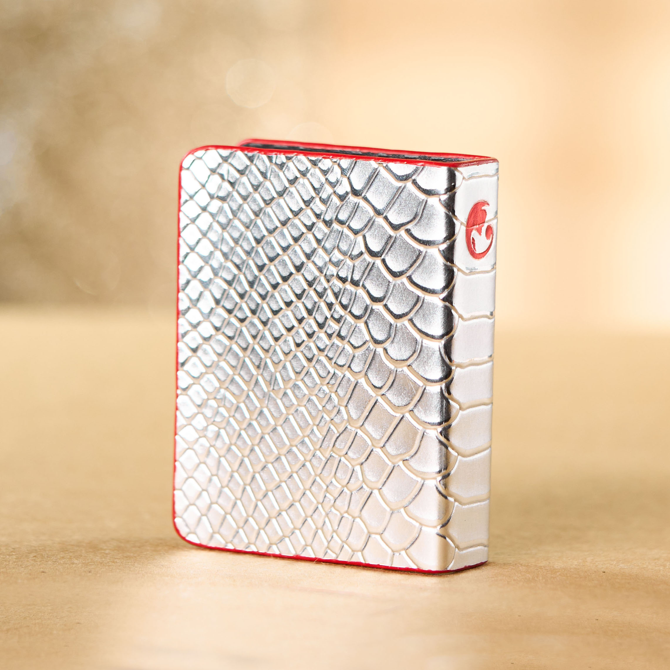 Crocodile Skin Playing Card Clip by Monster Card