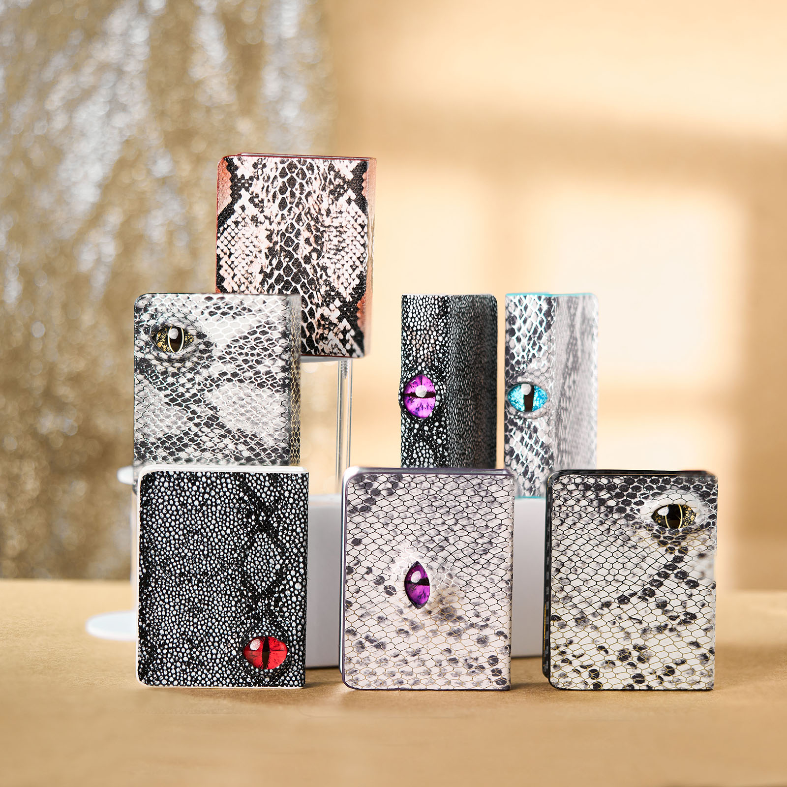 Snakeskin Playing Card Clip by Monster Card