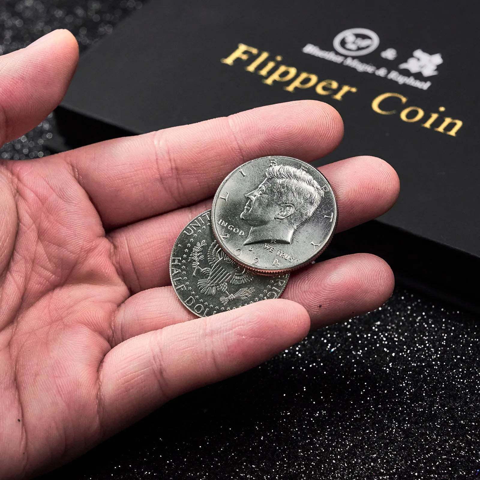 Flipper Coin by Bluether Magic and Raphael