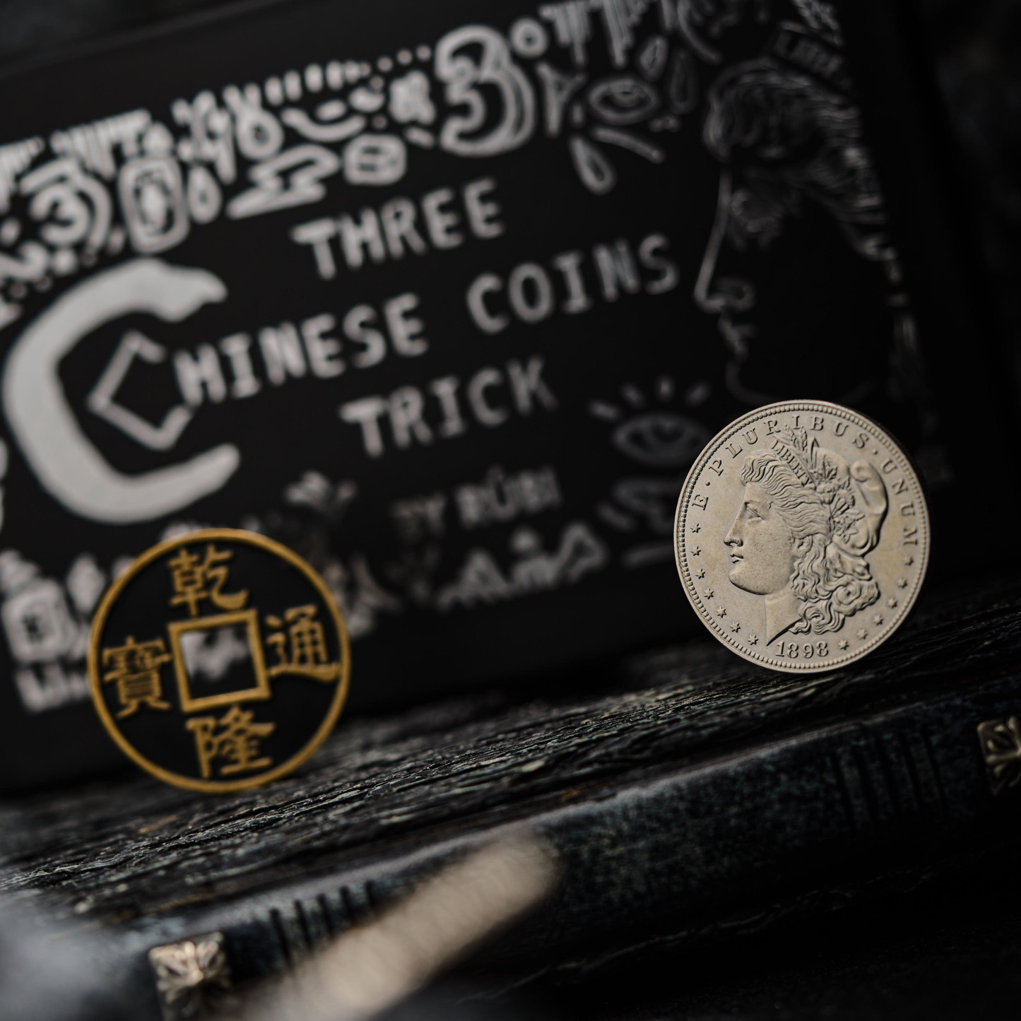 Three Chinese Coins by Rubi and IARVEL MAGIC