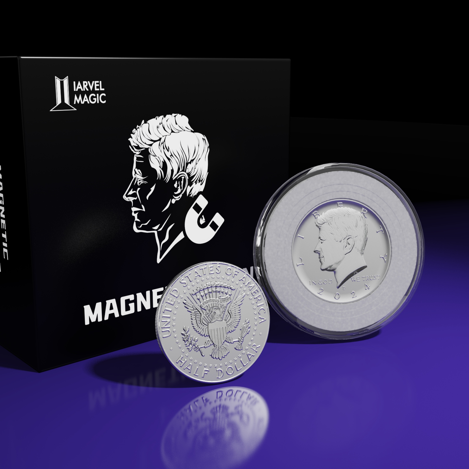 Magnetic Coin（マグネティックコイン） by IARVEL MAGIC – IARVEL MAGIC JAPAN