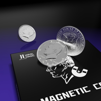 Magnetic Coin by IARVEL MAGIC