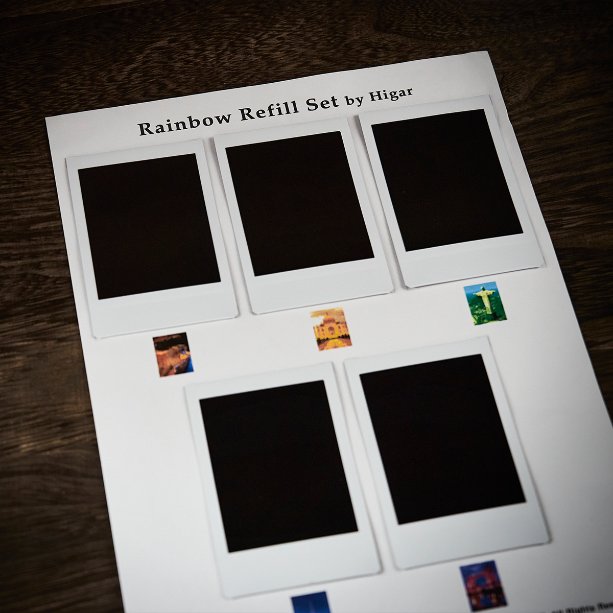 Rainbow Refill Set（Gimmicked Film） by Higar