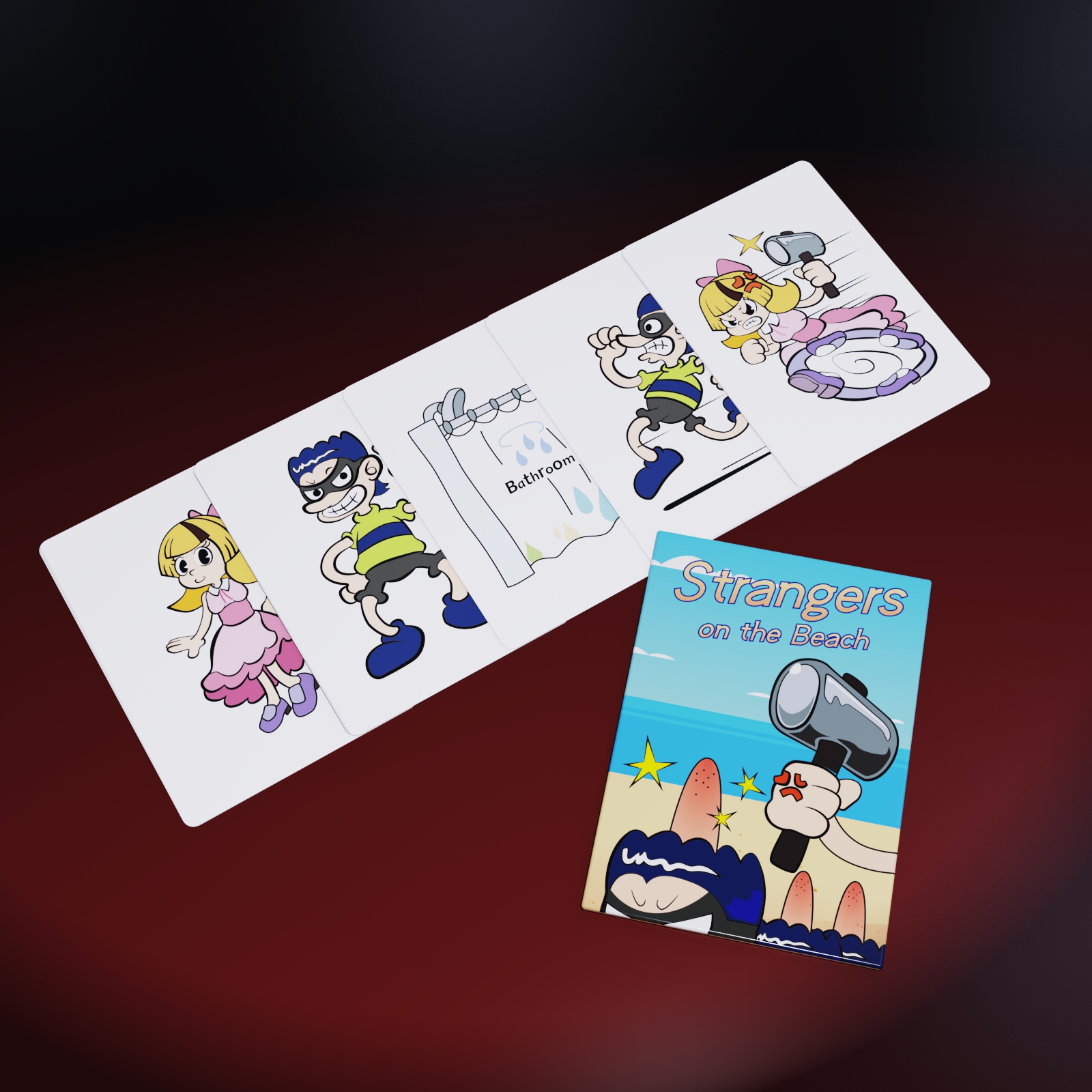 Strangers On The Beach by IARVEL MAGIC