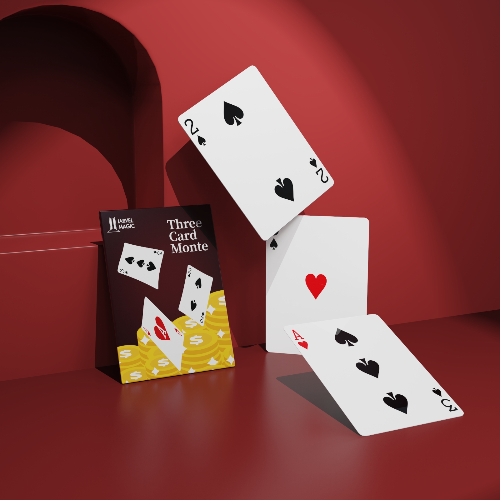 Three Card Monte by IARVEL MAGIC