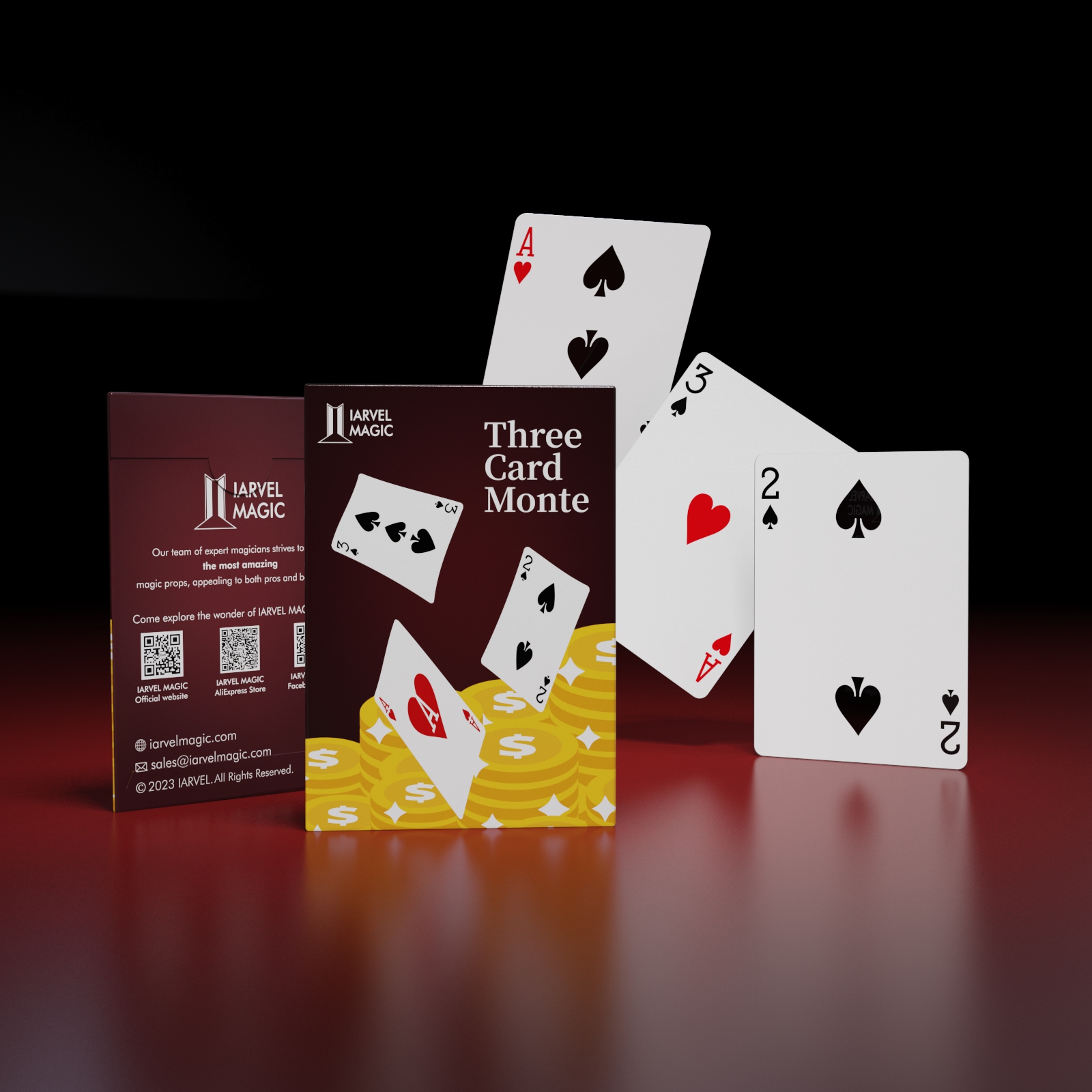 Three Card Monte by IARVEL MAGIC