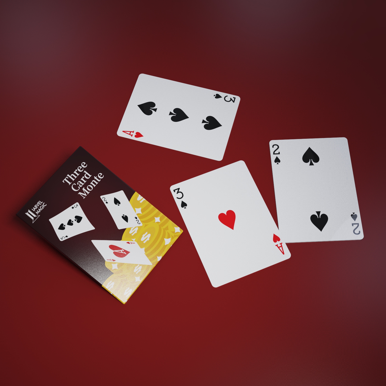 Three Card Monte by IARVEL MAGIC