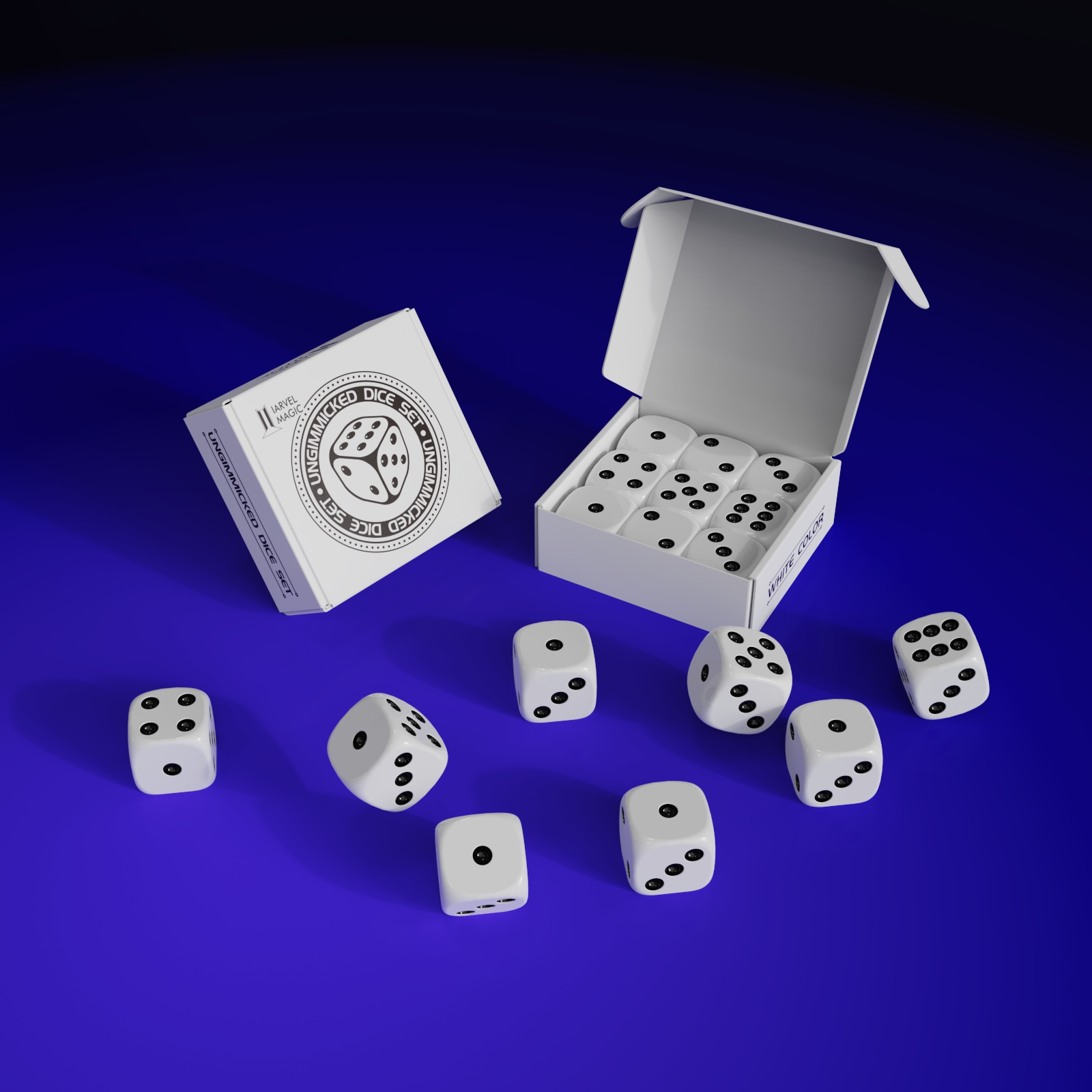 Ungimmicked Dice Set by IARVEL MAGIC