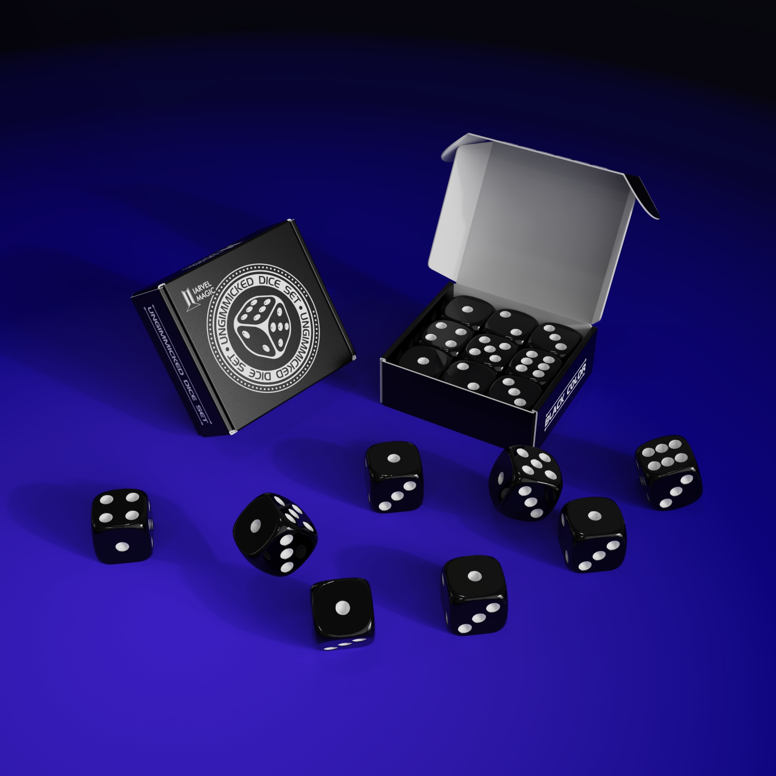 Ungimmicked Dice Set by IARVEL MAGIC