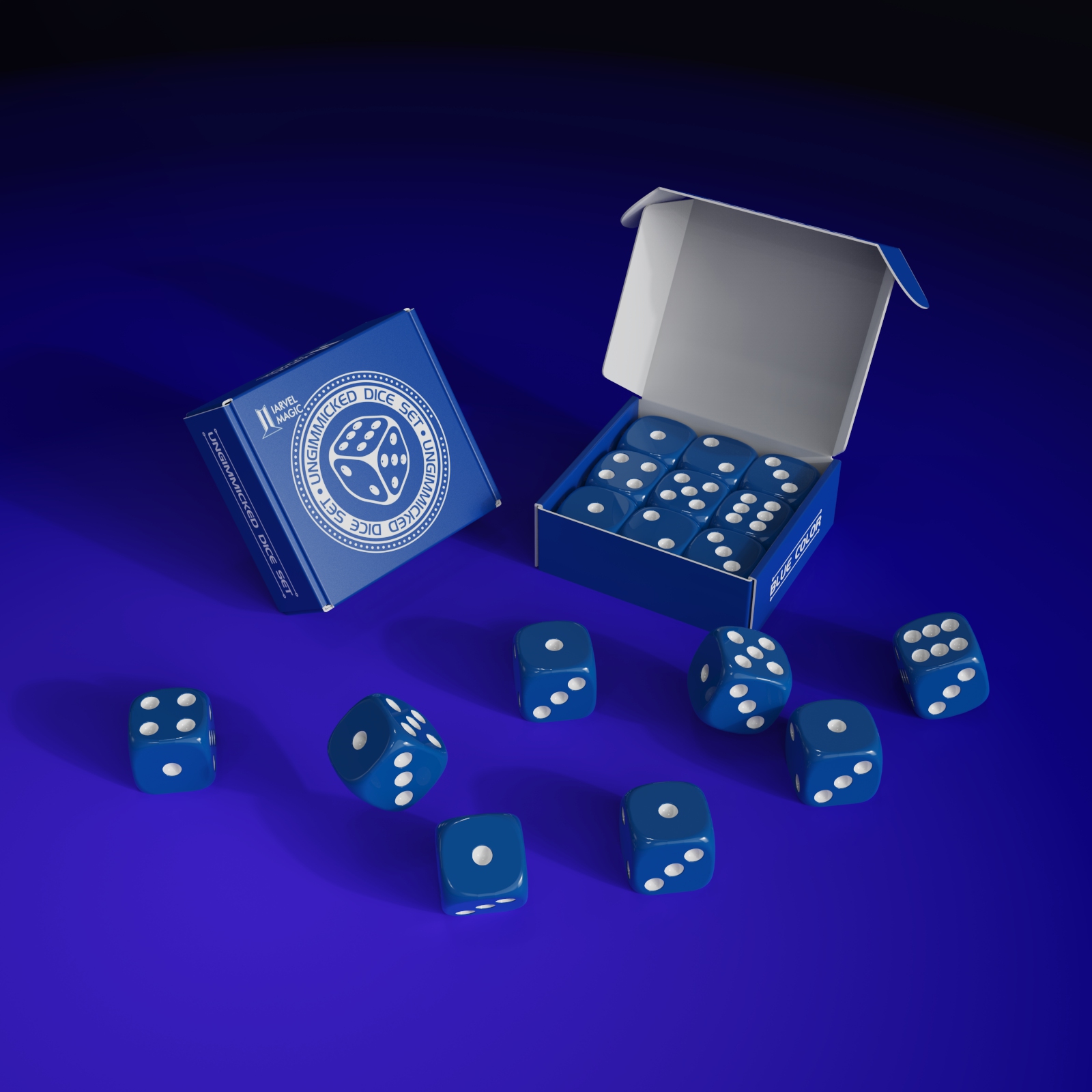 Ungimmicked Dice Set by IARVEL MAGIC