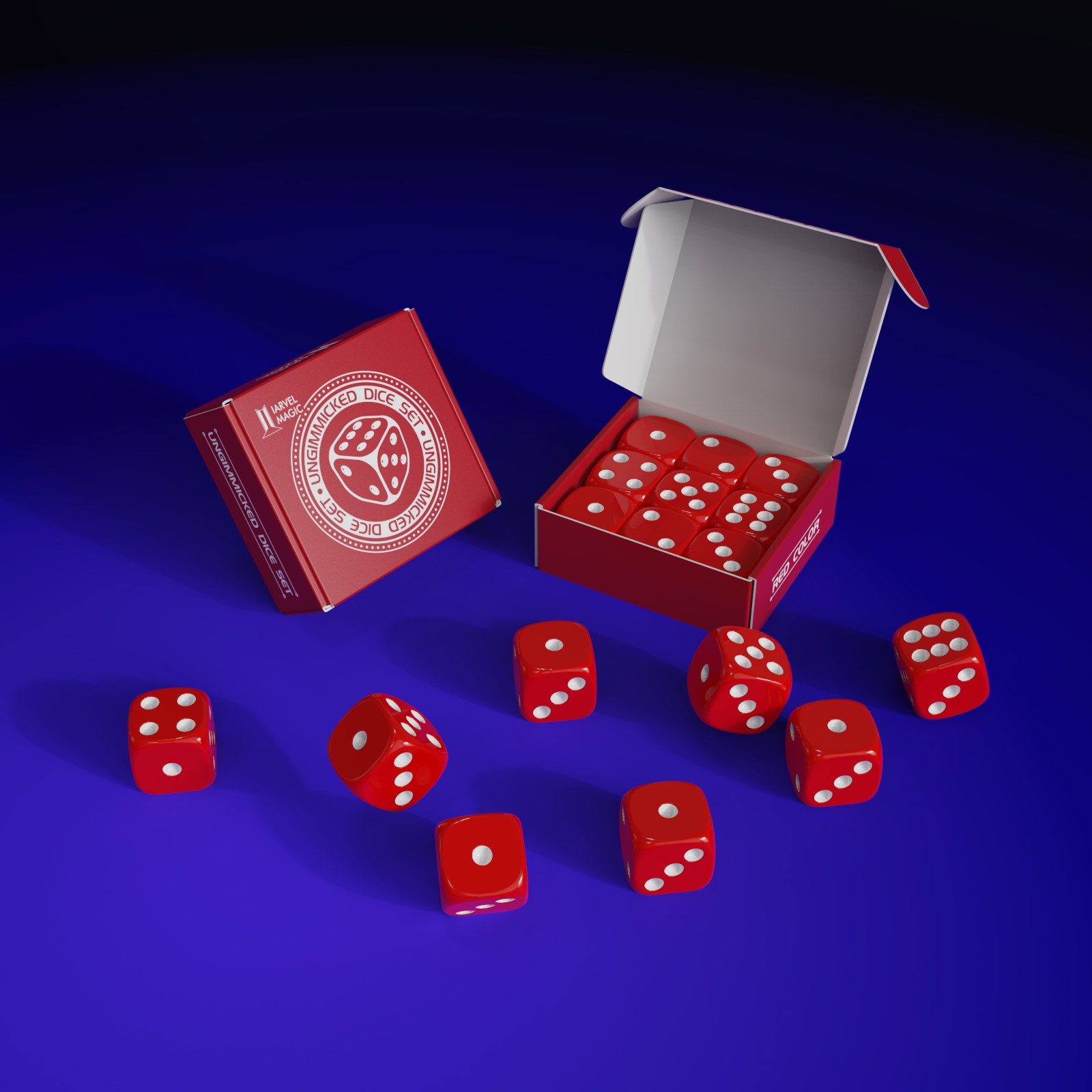 Ungimmicked Dice Set by IARVEL MAGIC