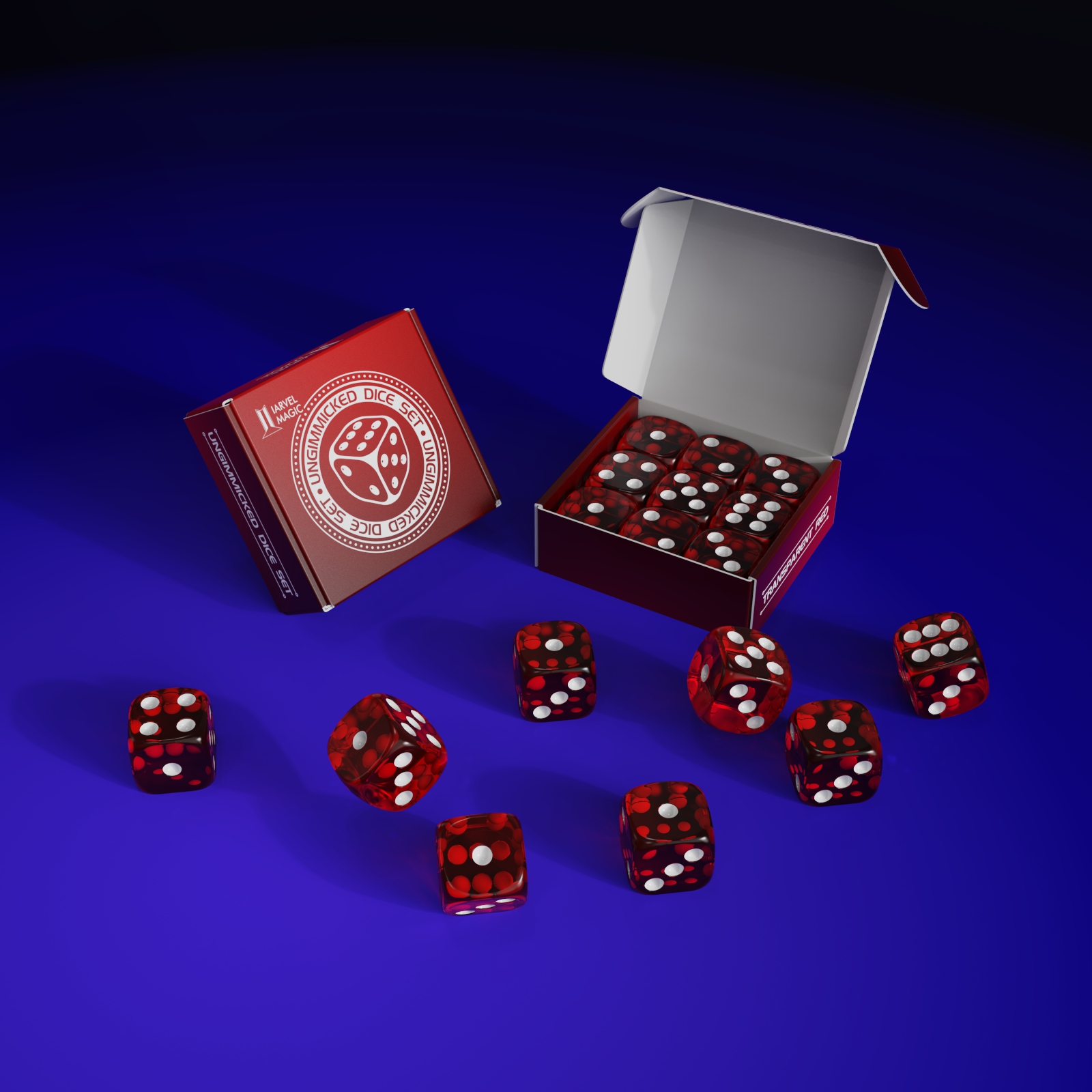 Ungimmicked Dice Set by IARVEL MAGIC
