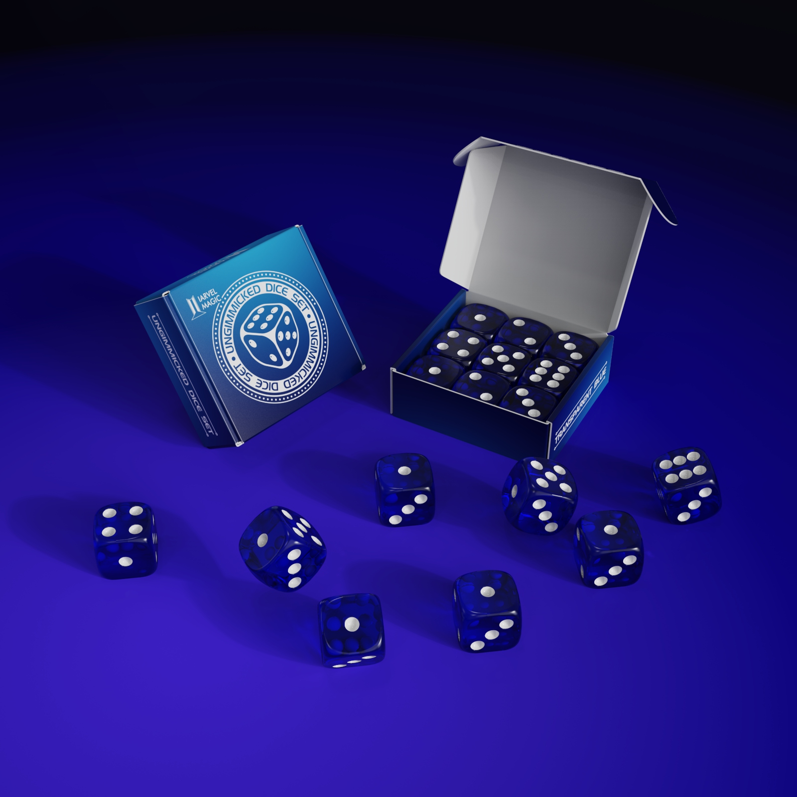 Ungimmicked Dice Set by IARVEL MAGIC