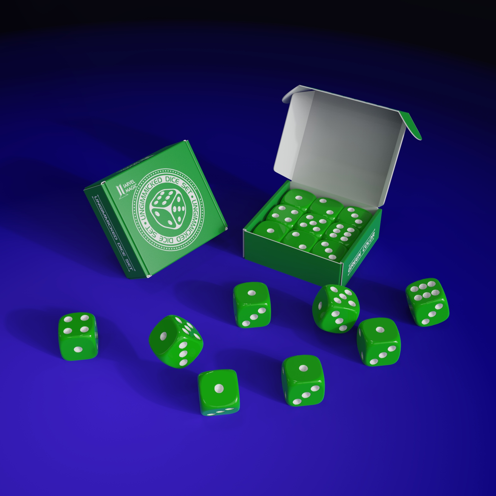 Ungimmicked Dice Set by IARVEL MAGIC