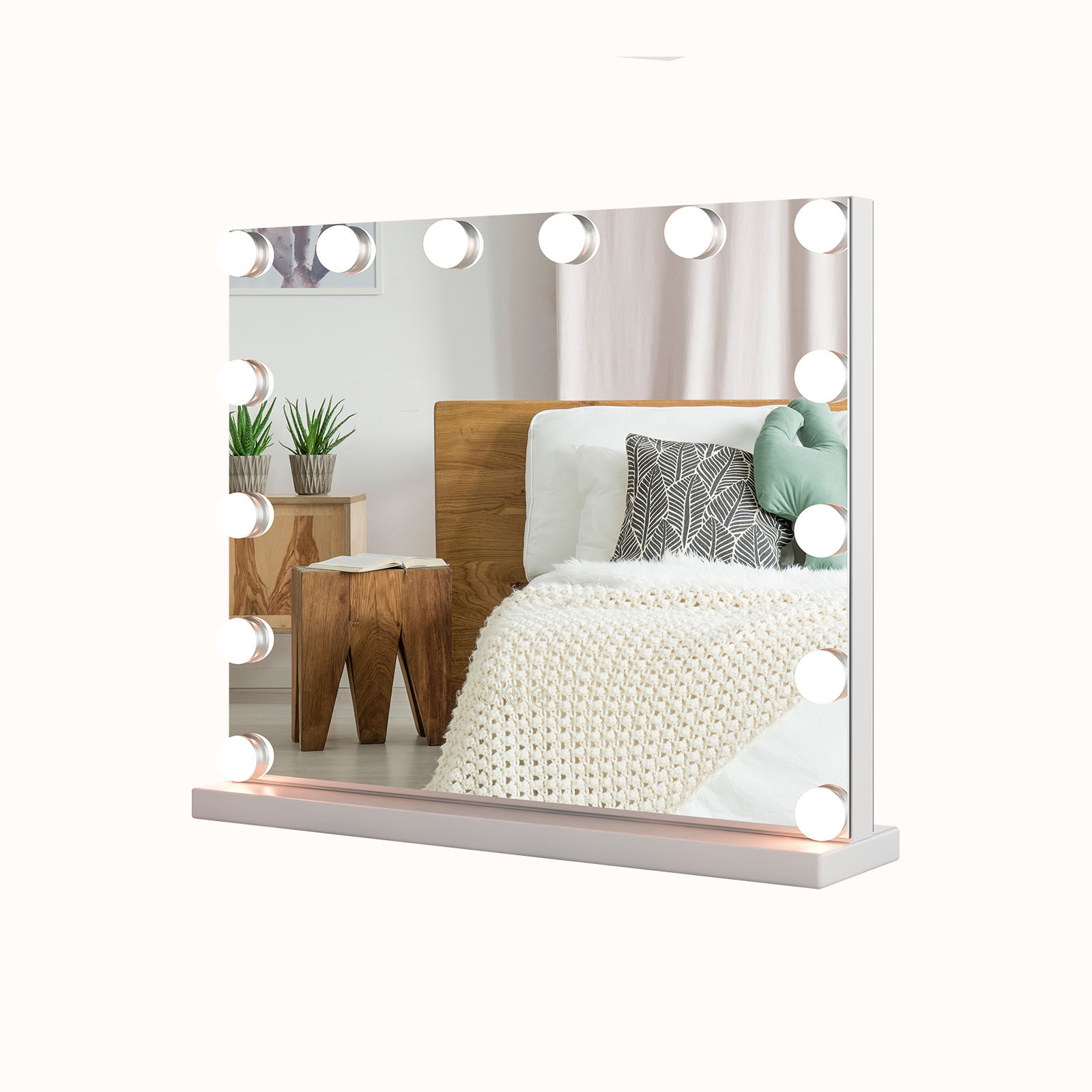 Ellegnt Hollywood Vanity Mirror with Lights and Adjustable Brightness