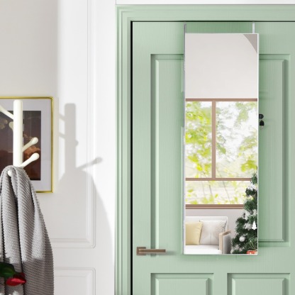 Ellegnt Jewelry Storage Cabinet with 6 LED Lights and 2 Drawers