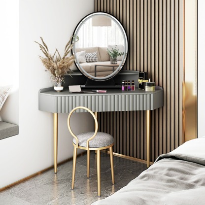 Ellegnt Large Lighted Makeup Mirror with Remote Control & 4 Colour Modes