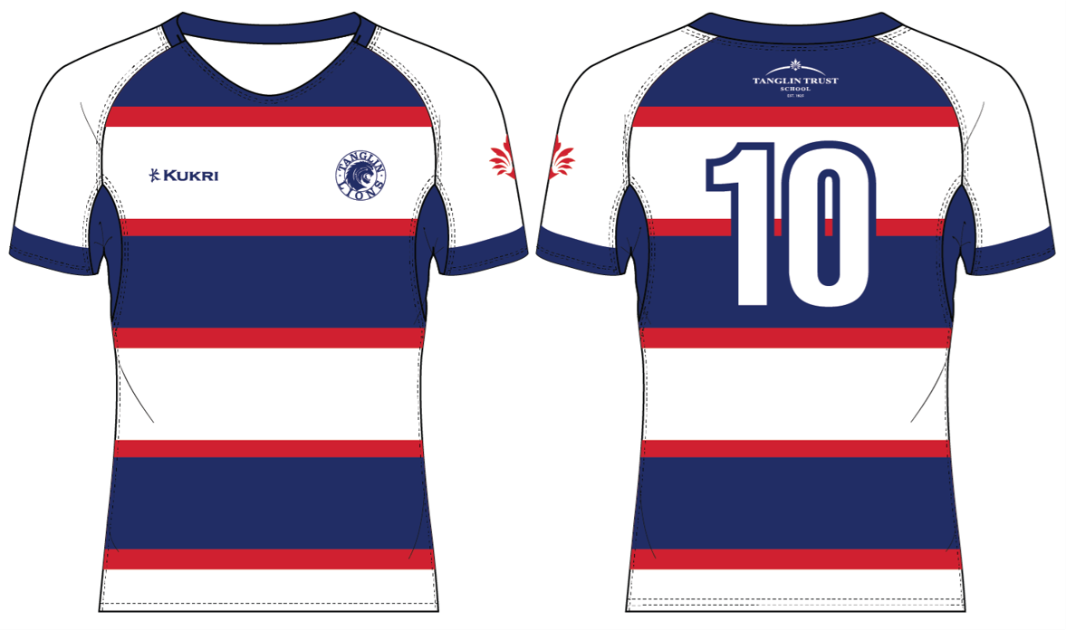 RUGBY JERSEY WHITE | The Shop at Tanglin Trust School