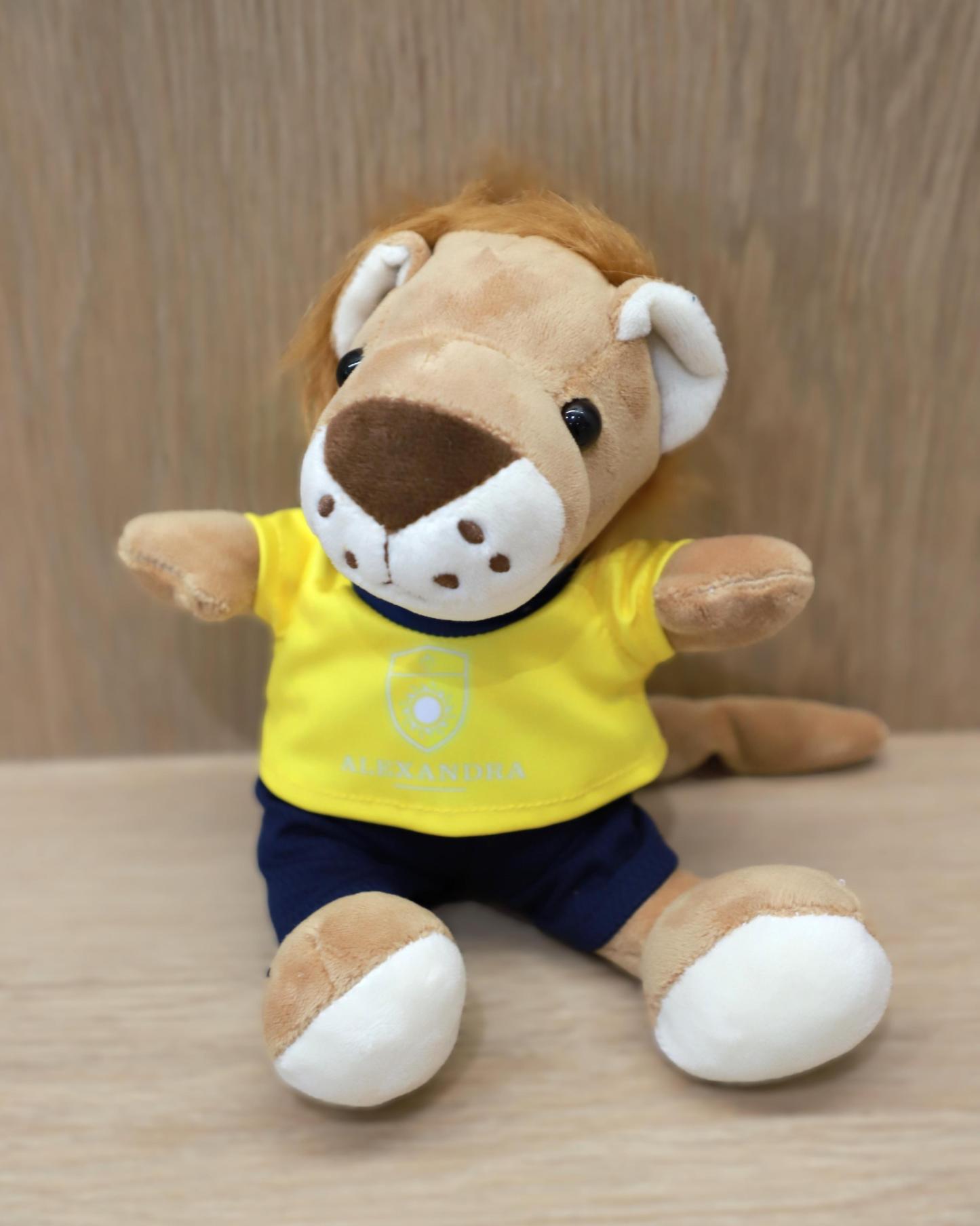 TANGLIN LION PLUSH TOY ALEXANDRA | The Shop at Tanglin Trust School