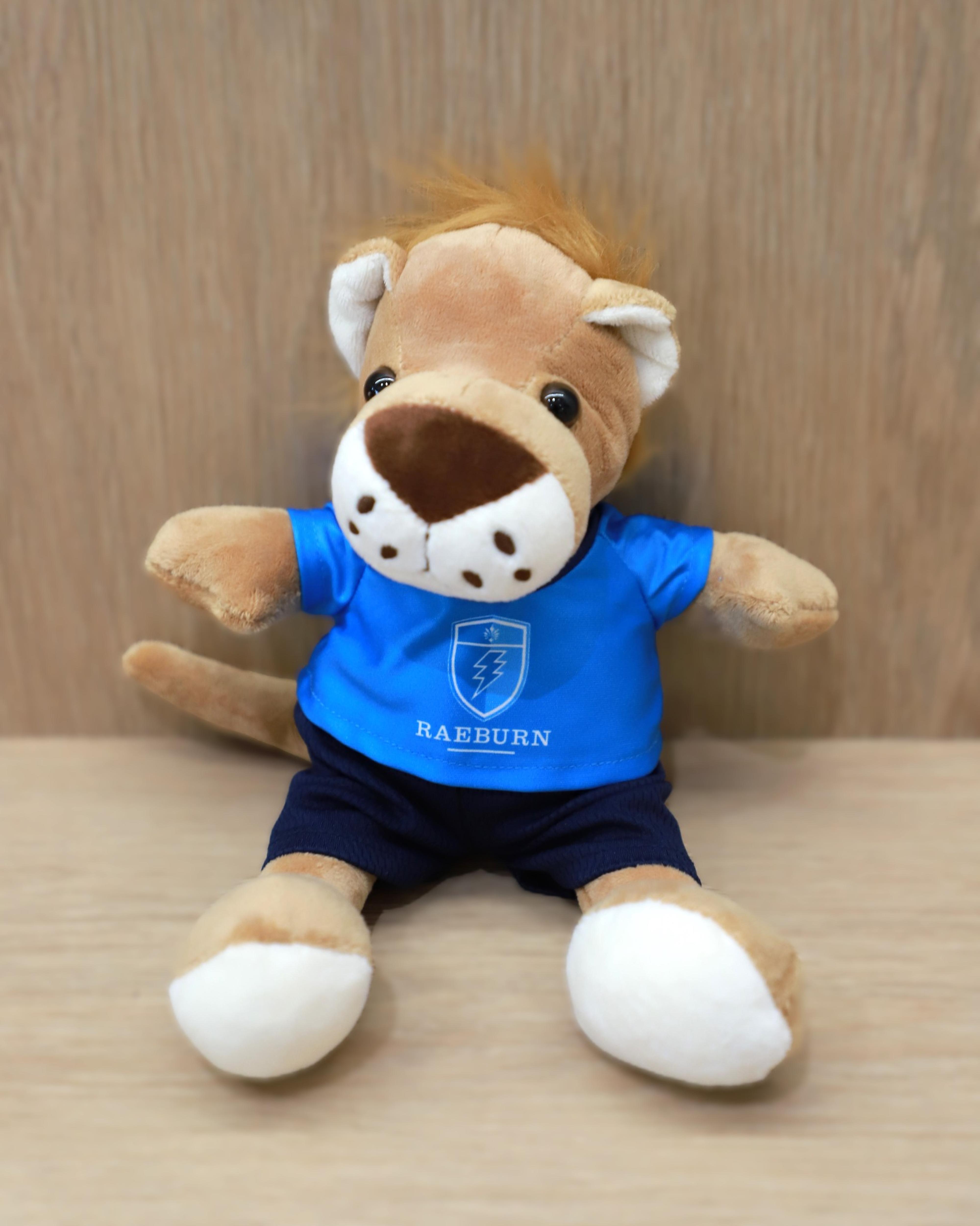 TANGLIN LION PLUSH TOY RAEBURN | The Shop at Tanglin Trust School