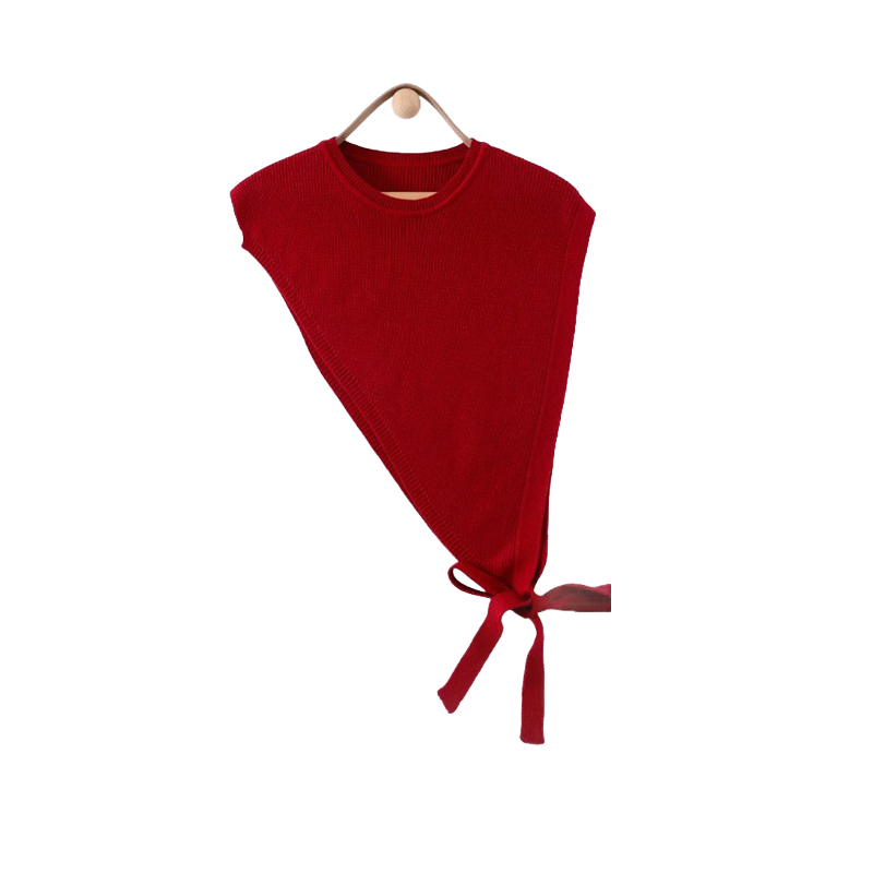 [Change old clothes into new ones] Fashionable and versatile triangular shawl