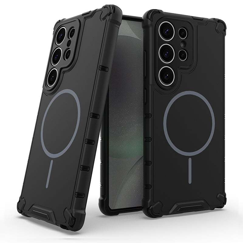 Skin-feeling magnetic anti-fall phone case is suitable for Samsung Gal