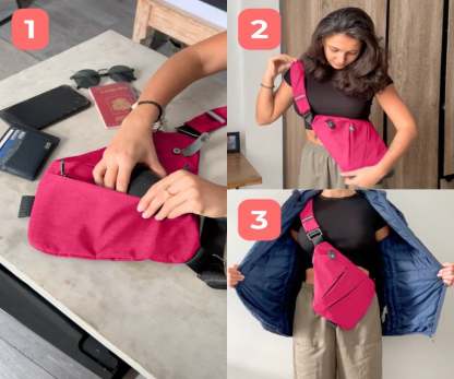 Anti-Theft SecureCrossbody Bag (Buy 2 Free VIP Shipping)