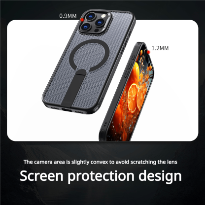 📲Honeycomb Heat Dissipation Magnetic Stand Case for iPhone 16/15/14/13/12 Series
