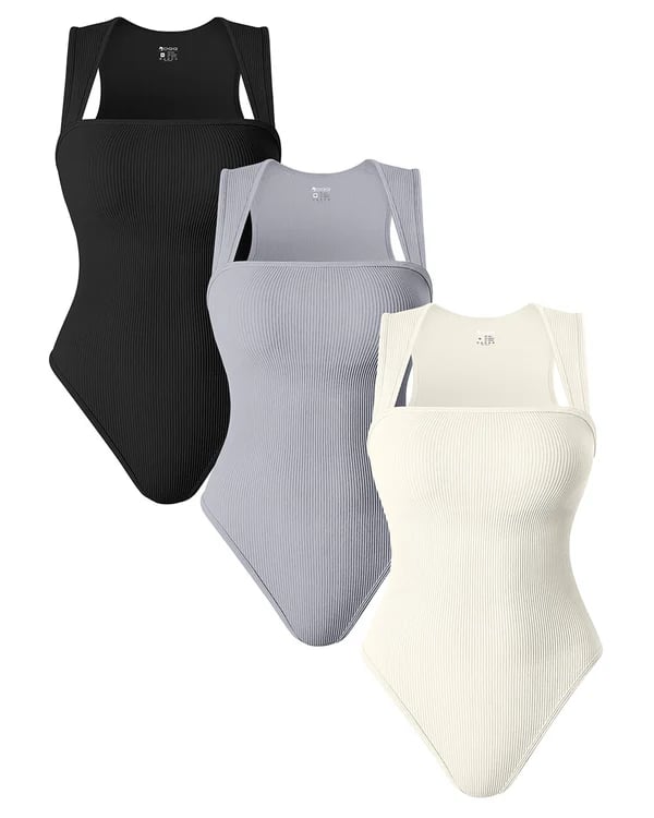 🔥Last Day ✨Sleeveless Tummy Control Tank Tops Bodysuits
