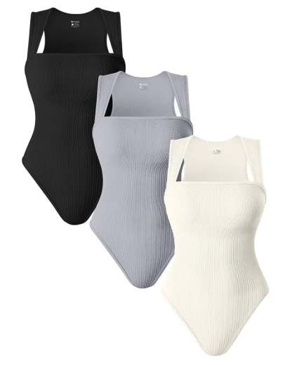 🔥Last Day ✨Sleeveless Tummy Control Tank Tops Bodysuits