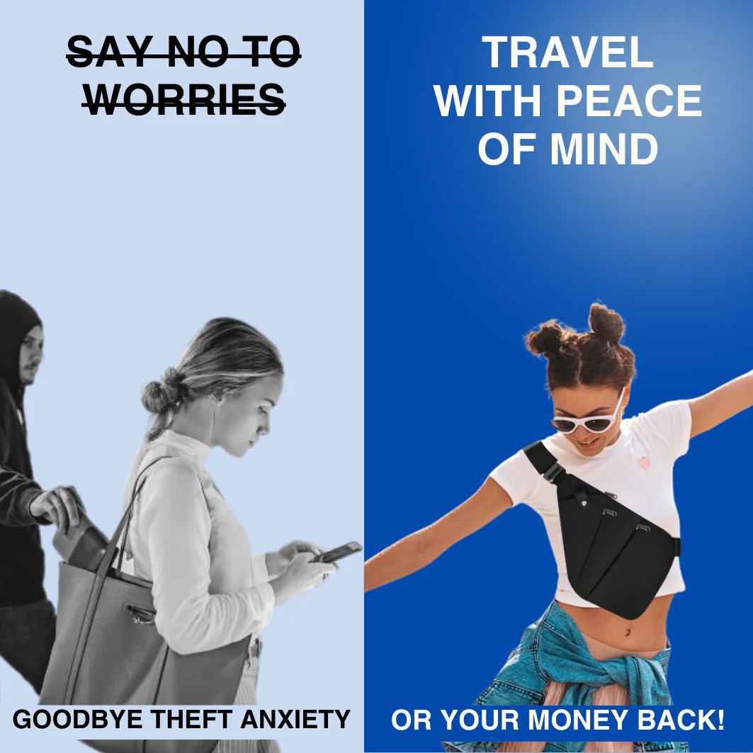 Anti-Theft SecureCrossbody Bag (Buy 2 Free VIP Shipping)