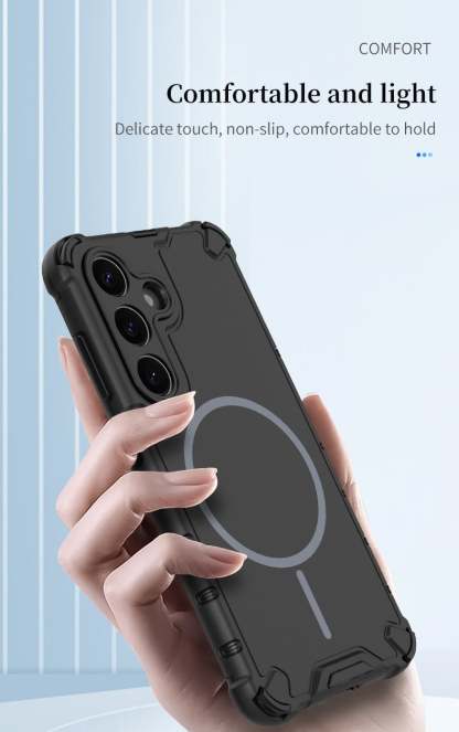 Skin-feeling magnetic anti-fall phone case is suitable for Samsung Galaxy S25/S24/S23 series
