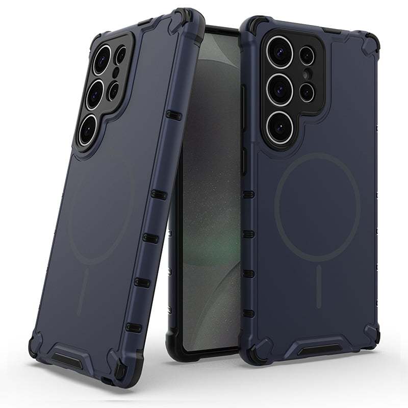 Skin-feeling magnetic anti-fall phone case is suitable for Samsung Galaxy S25/S24/S23 series