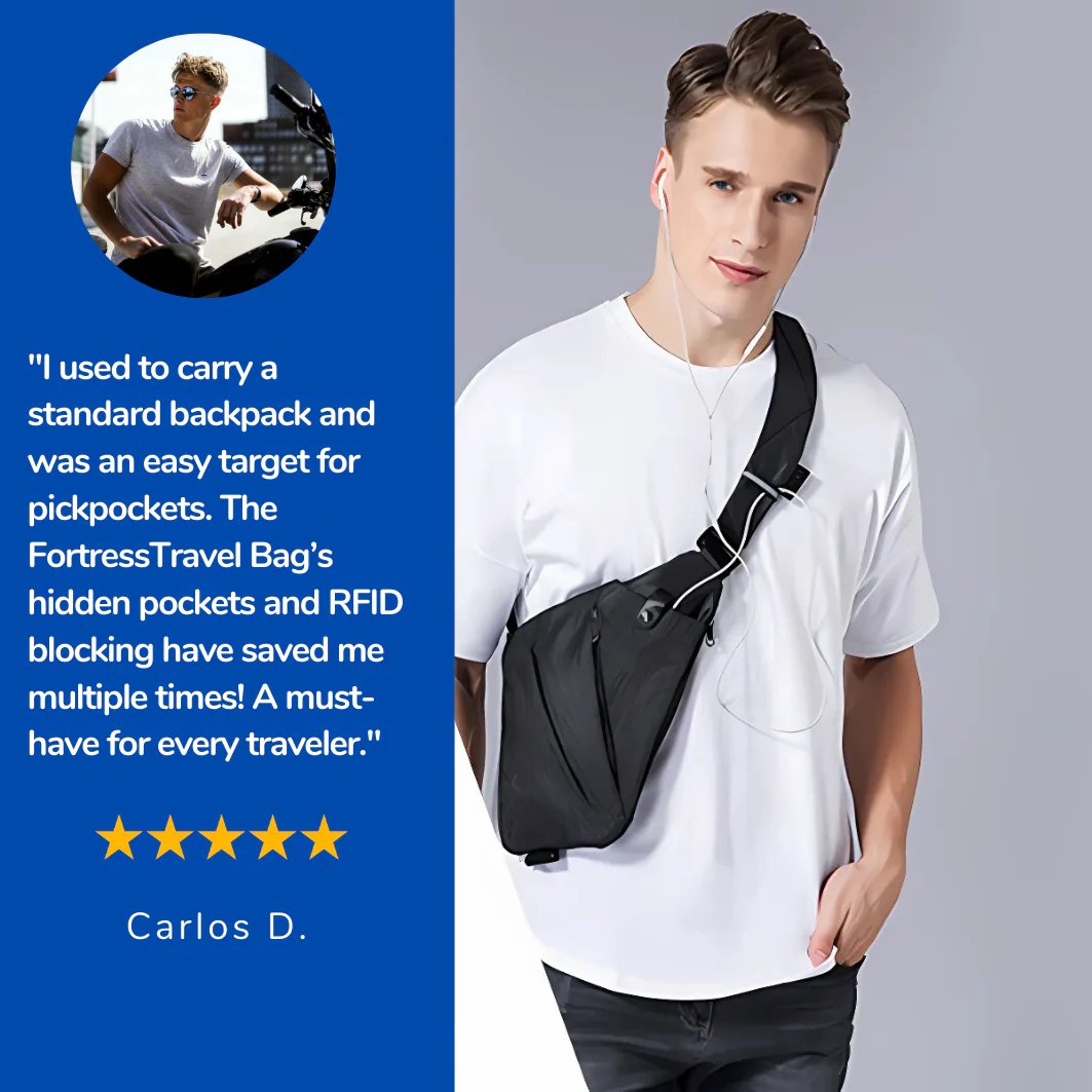 Anti-Theft SecureCrossbody Bag (Buy 2 Free VIP Shipping)