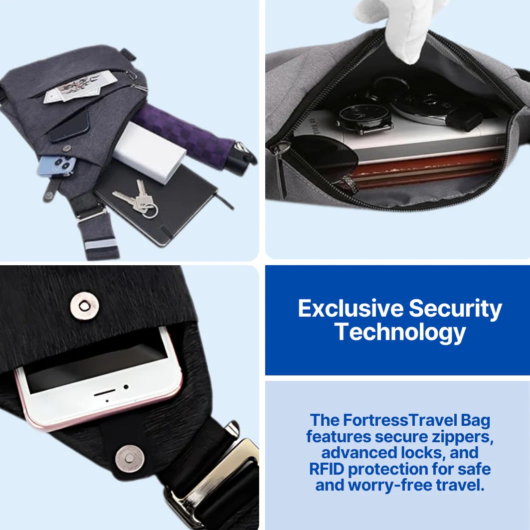 Anti-Theft SecureCrossbody Bag (Buy 2 Free VIP Shipping)