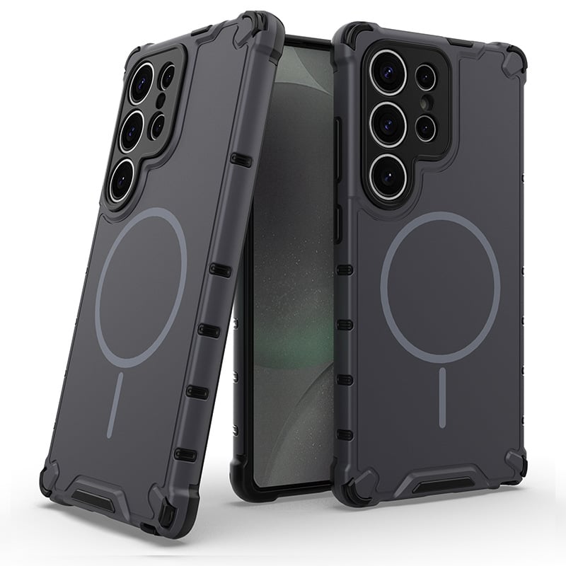 Skin-feeling magnetic anti-fall phone case is suitable for Samsung Galaxy S25/S24/S23 series