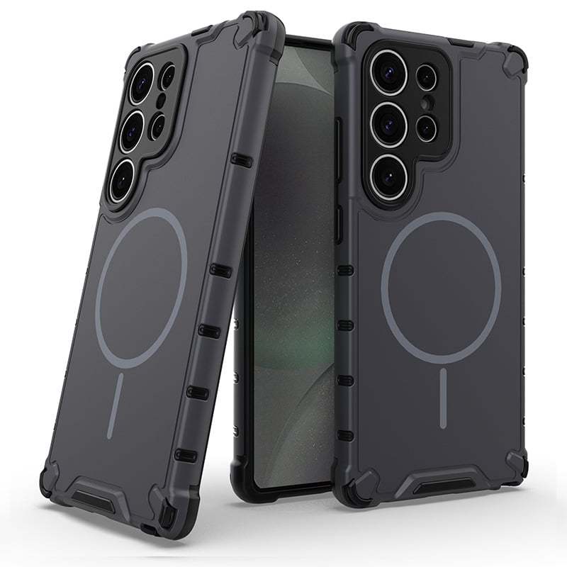 Skin-feeling magnetic anti-fall phone case is suitable for Samsung Galaxy S25/S24/S23 series