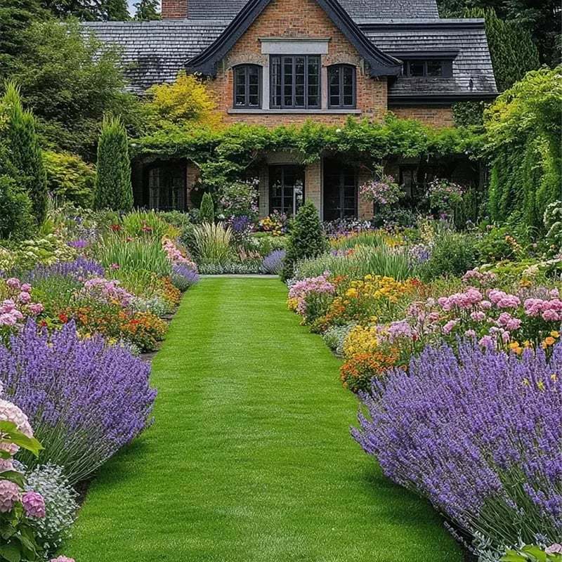 🔥⏰Last Day 50% OFF - 🌱 Evergreen dwarf grass seed for four seasons🌾 | Create your perfect lawn here🌼