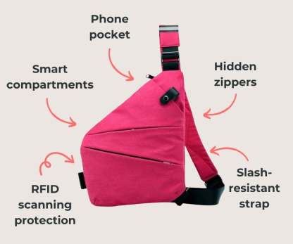 Anti-Theft SecureCrossbody Bag (Buy 2 Free VIP Shipping)
