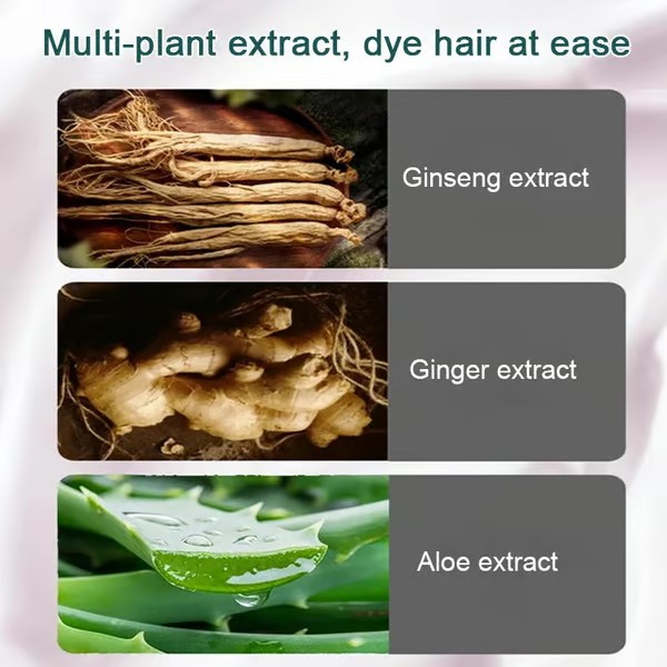 🥳 Natural Plant Hair Dye