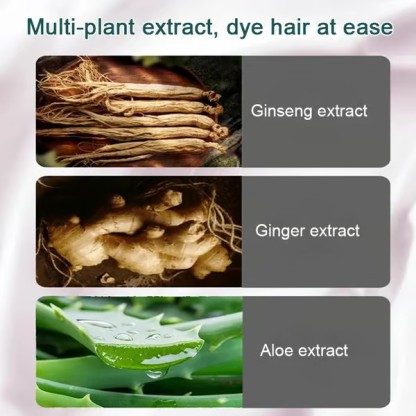 🥳 Natural Plant Hair Dye